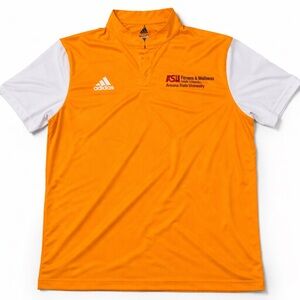 Adidas Arizona State University ASU Sun Devil Fitness Wellness Staff Polo Large